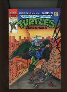 (1991) Teenage Mutant Ninja Turtles Adventures #21 - COPPER AGE! (8.0/8.5)