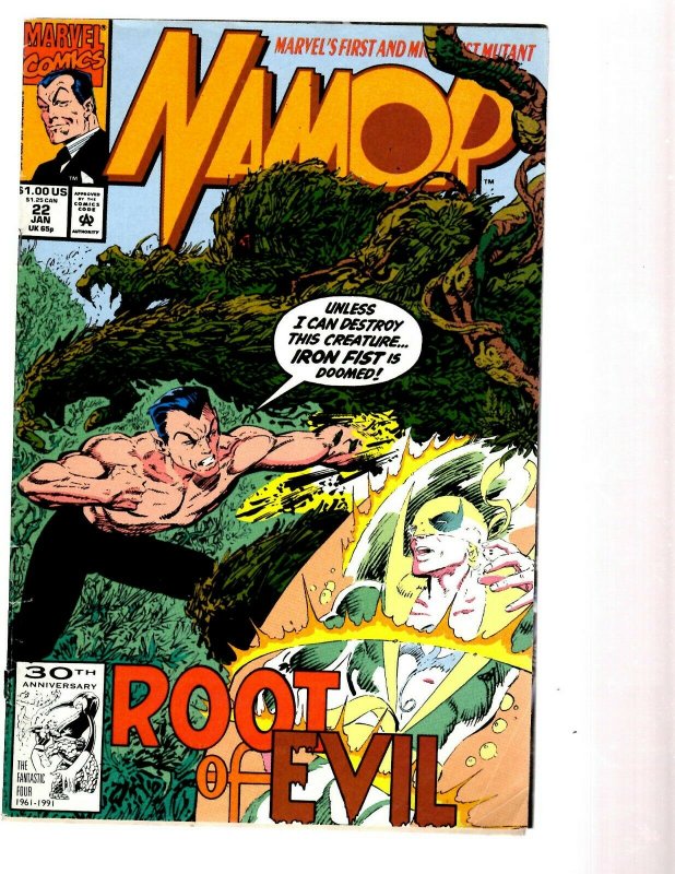 12 Marvel Comic Books Namor # 20 21 22 23 24 25 27 28 37 41 Annual '91 '92 EK20 