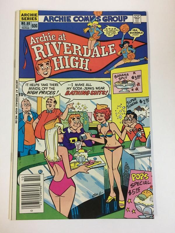 ARCHIE AT RIVERDALE HIGH (1972-1987)88 VF-NM   Oct 1982 COMICS BOOK