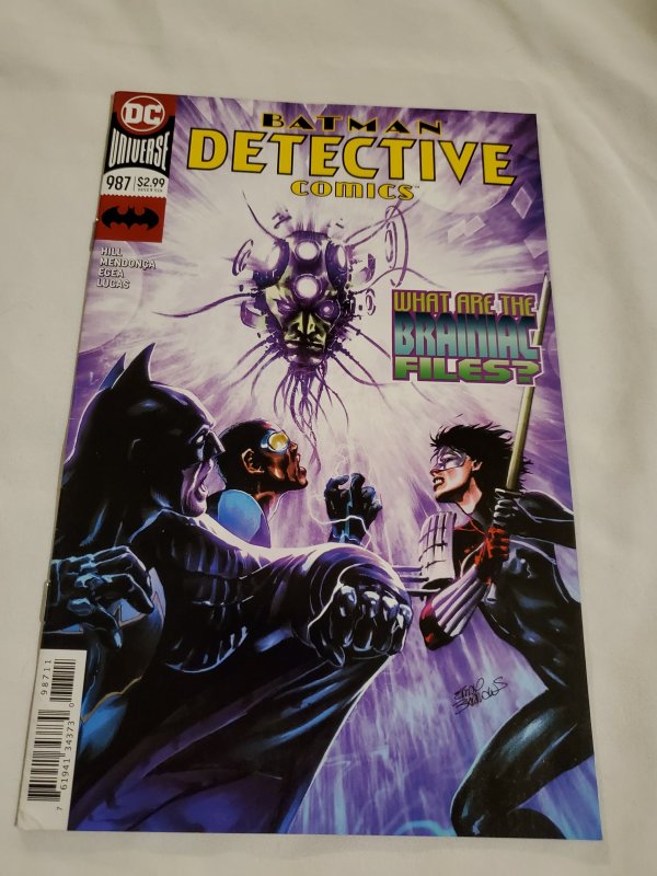 Detective Comics 987 Very Fine/Near Mint  Cover by Eddy Barrows