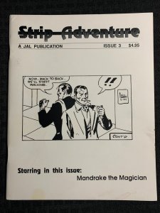 1991 STRIP ADVENTURE FANZINE #3 VG/FN 5.0 Mandrake the Magician JAL