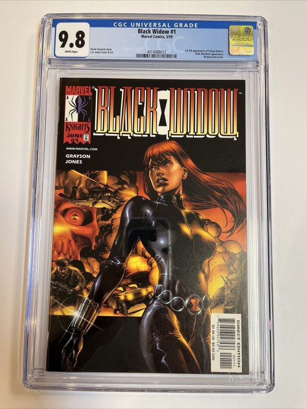 Black Widow (1999) # 1 (CGC 9.8 WP) 1st App Yelena Belova