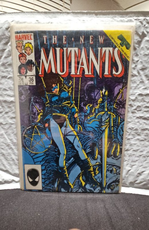 The New Mutants #36 Direct Edition (1986) New Mutants 