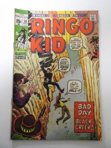 Ringo Kid #10 (1971) VG- Condition 3 centerfold wraps detached bottom staple
