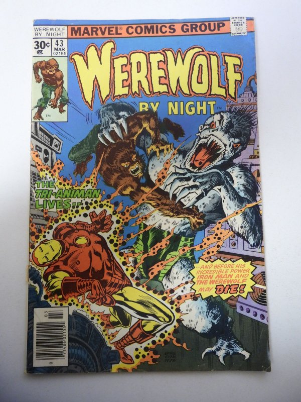 Werewolf by Night #43 (1977) FN Condition