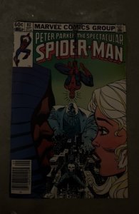 The Spectacular Spider-Man #82 Newsstand Edition (1983) Spider-Man 