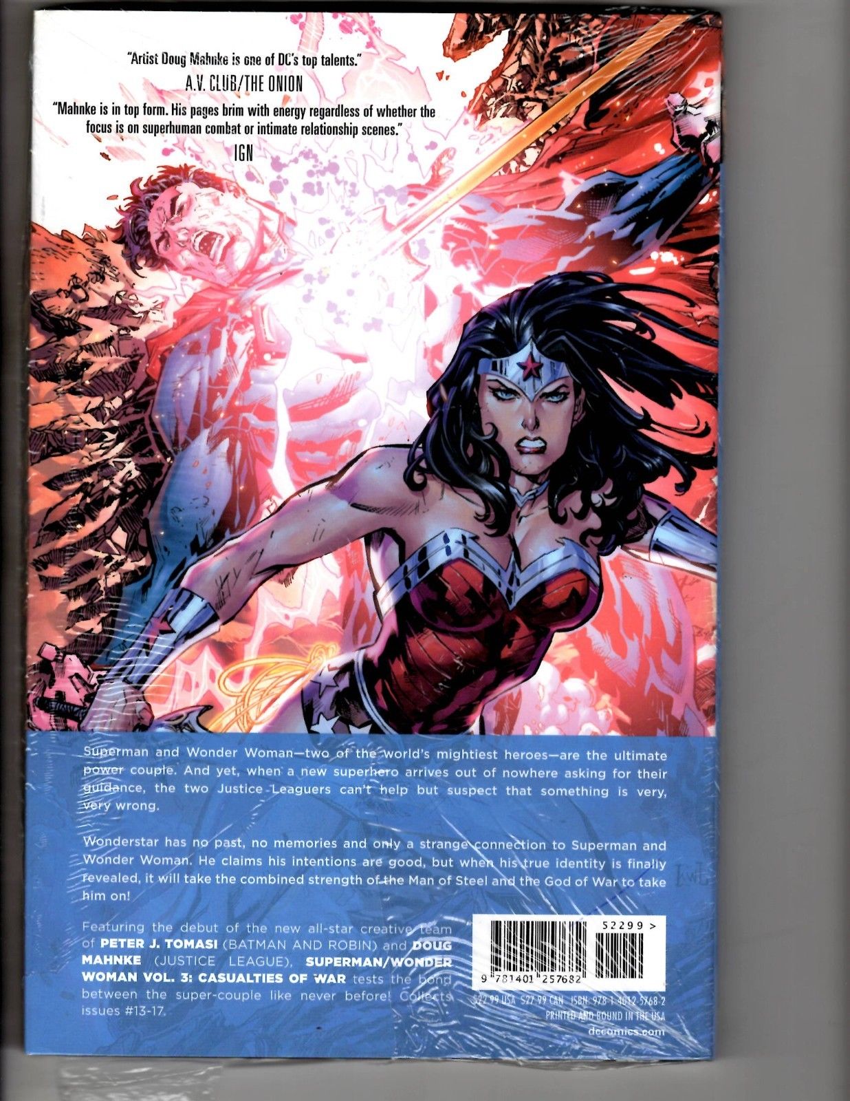 Superman Wonder Woman Vol 3 Cow Sealed Dc Comics Hardcover Graphic