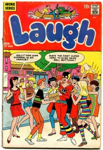 Laugh Comics #188 1966- Archie- Betty- Veronica Psychedelic fashions VG-