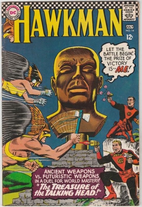 Hawkman #14 (Jul-66) FN/VF Mid-High-Grade Hawkman