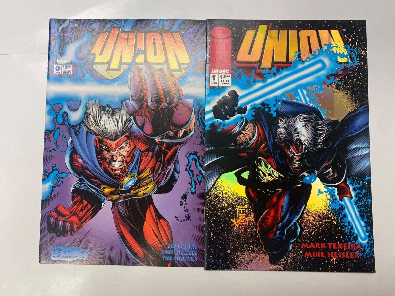 6 Union IMAGE comic books #0 1 2 3 4 4 61 LP1