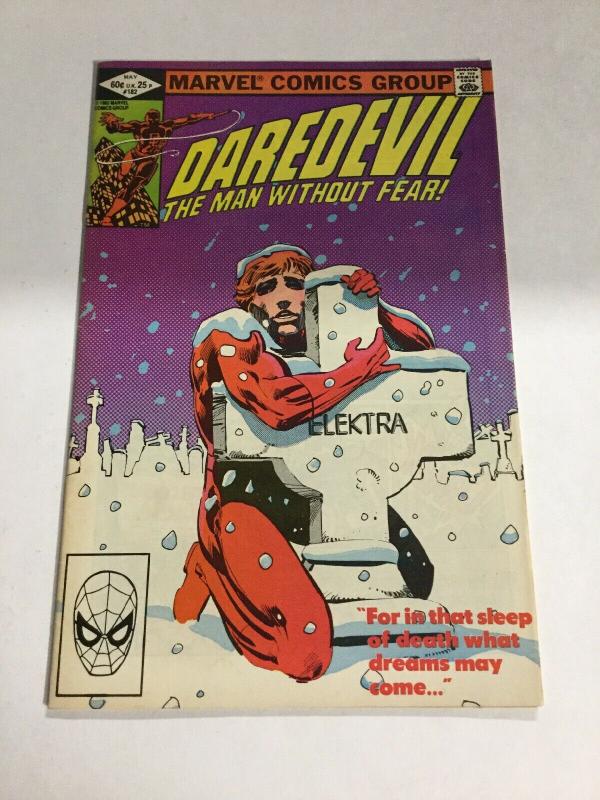 Daredevil 182 Vf- Very Fine- 7.5 Marvel Comics