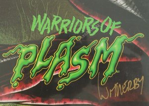 Warriors of Plasm #1 VF signed by mike witherby with coa (#0962/3000)