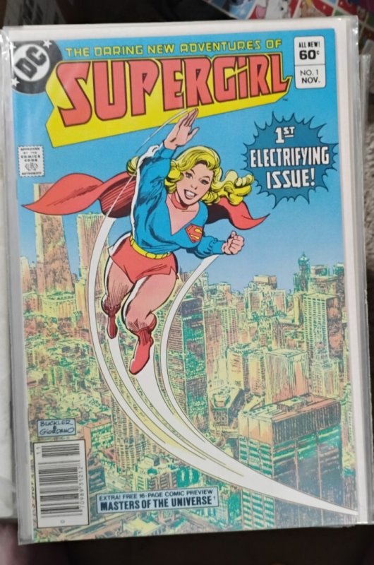 DARING NEW ADVENTURES OF SUPERGIRL  #1  1984  DC COMICS MASTERS OF THE UNIVERSE