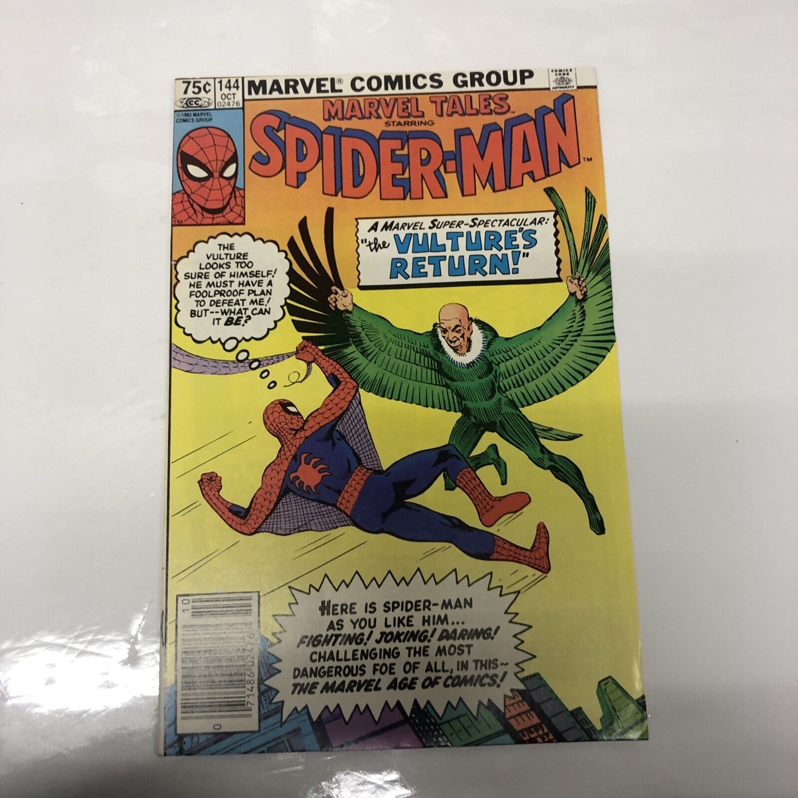 Marvel Tales Starring Spider-Man(1982) #144 (VF/NM) Canadian Price