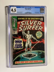 Silver surfer 1 CGC 4.5 off-white Pages Marvel 1968