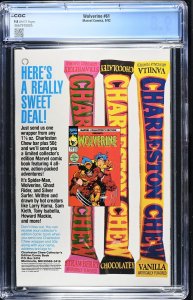 Wolverine #61 (9/92) Graded CGC 9.8