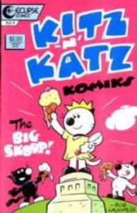 Kitz 'n' Katz Komiks #4 FN ; Eclipse