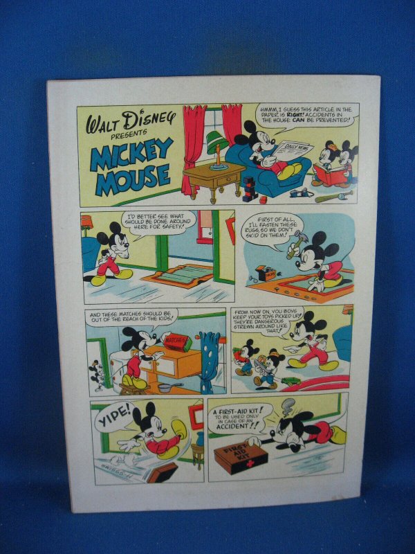 FOUR COLOR 231 MICKEY MOUSE DELL VG F RAJAHS TREASURE 1949