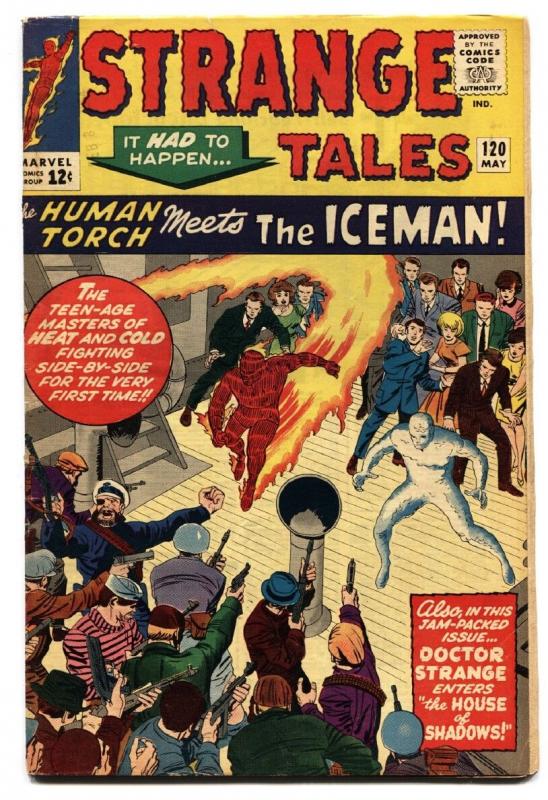 Strange Tales #120 Diko Kirby Human Torch-comic book VG