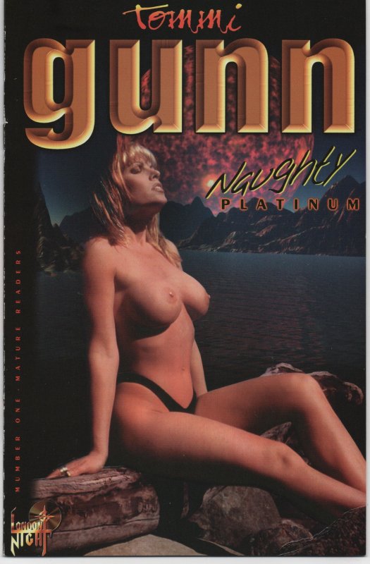 Tommi Gunn #1 Naughty Platinum Embossed Cover Edition (1996)  NM