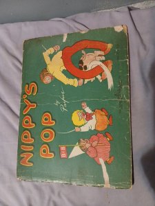1917 NIPPY'S POP by PAYNE Saalfield Publishing COMIC STRIP BOOK