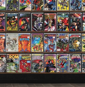 Huge Lot 150+ Comics with Howard The Duck, Grendel, Cloak And Dagger & More!