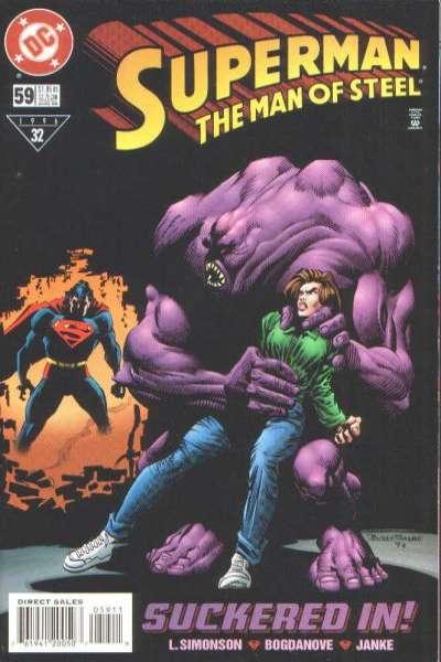 Superman: The Man of Steel #59, NM- (Stock photo)