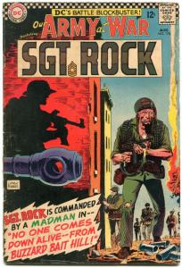 OUR ARMY AT WAR #170 1966-D.C. WAR SILVER-AGE-SGT. ROCK- G/VG