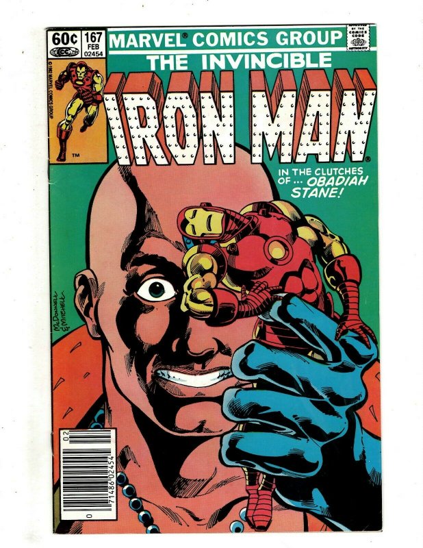 10 Iron Man Marvel Comics # 157 158 160 161 162 163 164 165 166 167 Stark J451