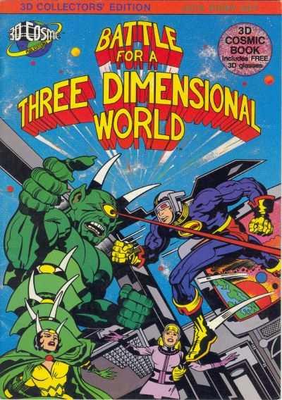 Battle for a Three Dimensional World #1, VF+ (Stock photo)