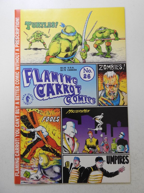 Flaming Carrot Comics #26 W/ The Teenage Mutant Ninja Turtles! NM Condition!