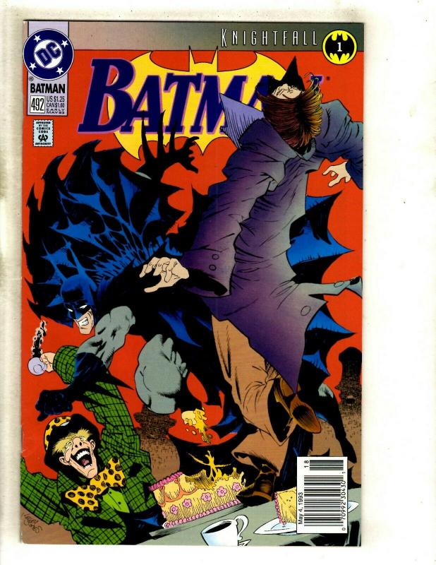 Batman Knightfall COMPLETE 19 Part DC Comics Series # 1-19 492-500 659-666 SM8