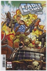 CABLE LOVE & CHROME#1 MARVEL COMICS 2025 VARIANT MARK BROOKS NM