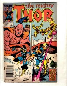11 The Mighty Thor Marvel Comics # 347 349 350 351 352 353 356 357 372 + J334