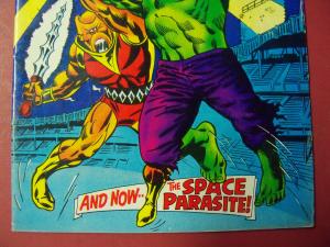 THE INCREDIBLE HULK #103 OCT 1968 (9.0 VF/ NM) 1st app Space Parasite Key issue