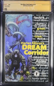Star Wars : Dark Empire II ( 1995)  # 3 ( CGC 9.4) Signed & Sketch  Dave Dorman