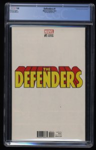 Defenders #1 CGC NM/M 9.8 White Pages