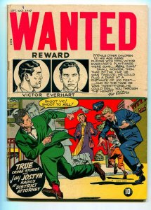 WANTED #9 1947-TOY TOWN-JAY JOSTYN-VG+ 