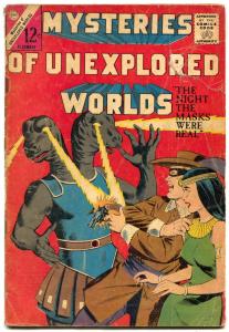 Mysteries Of Unexplored Worlds #33 1963- Charlton- monster cover G