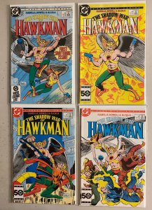 Shadow War of Hawkman set #1-4 Direct DC (8.0 VF) (1985)