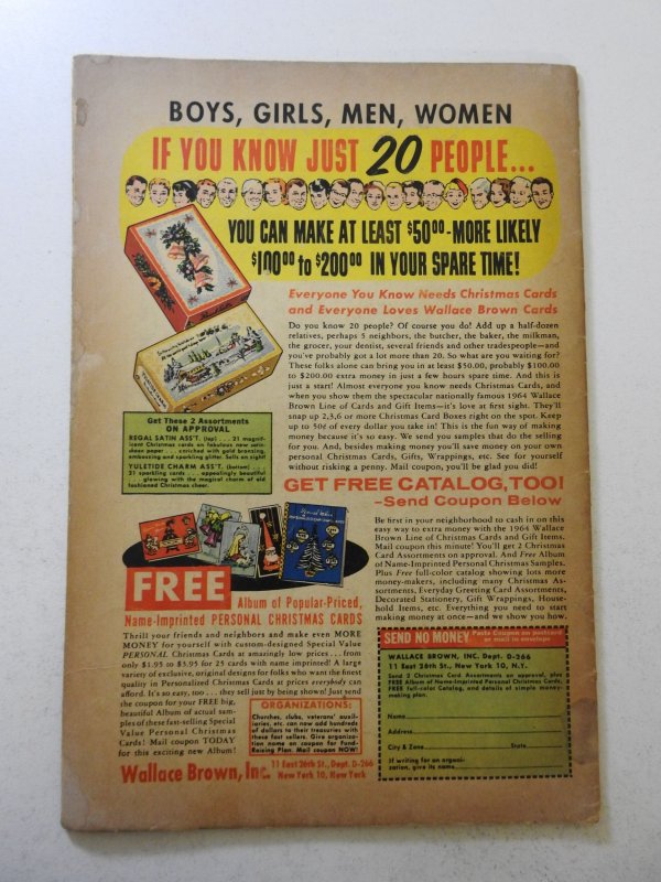 Hawkman #3 (1964) GD/VG Condition moisture stains, 1 in spine split