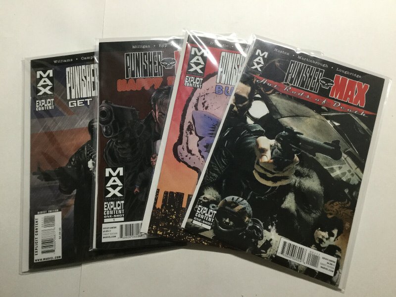 Punisher Max 1-22 With One-Shots Lot Run Set Near Mint Nm Max Comics