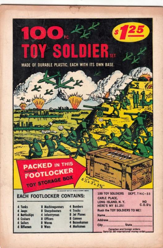 Star Spangled War Stories #117 (Nov-64) FN/VF Mid-High-Grade Dinosaur