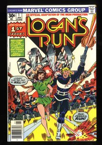 Logan's Run #1 VF/NM 9.0
