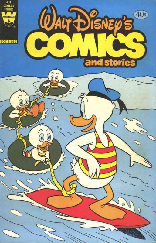 Walt Disney's Comics and Stories #481 VF ; Whitman | Donald Duck