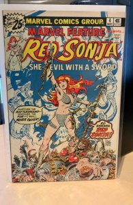 Marvel Feature #4 (1976) Red Sonja 8.5 VF+