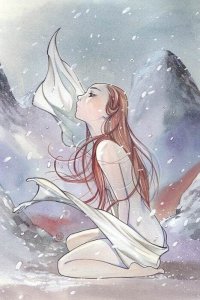 The Cimmerian The Frost-Giant's Daughter #1 PEACH MoMoKo NEGATIVE/COLOR/BW SET.