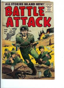 Battle Attack #6 - Silver Age - Vol. 1, August, 1955 (VG)