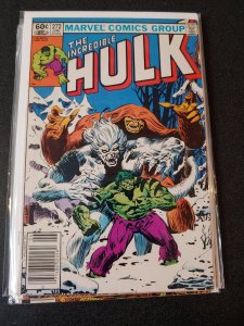 THE INCREDIBLE HULK #272 WENDIGO