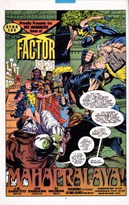 X-FACTOR #100 (1994) JAN DUURSEMA | FOIL EMBOSSED CARDSTOCK | DIRECT EDITION